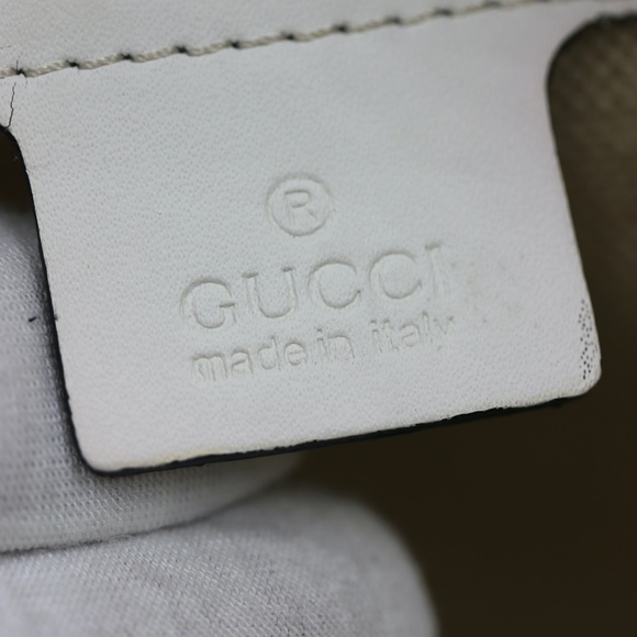 Gucci Monogram White and Gold Scarf Bag - Picture 9 of 11